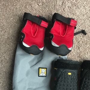 Ruffwear dog snow booties and socks